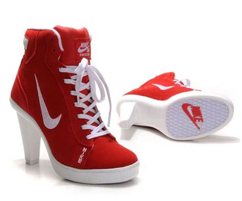 nike heel sneaker women|nike high heel sneakers pictures.